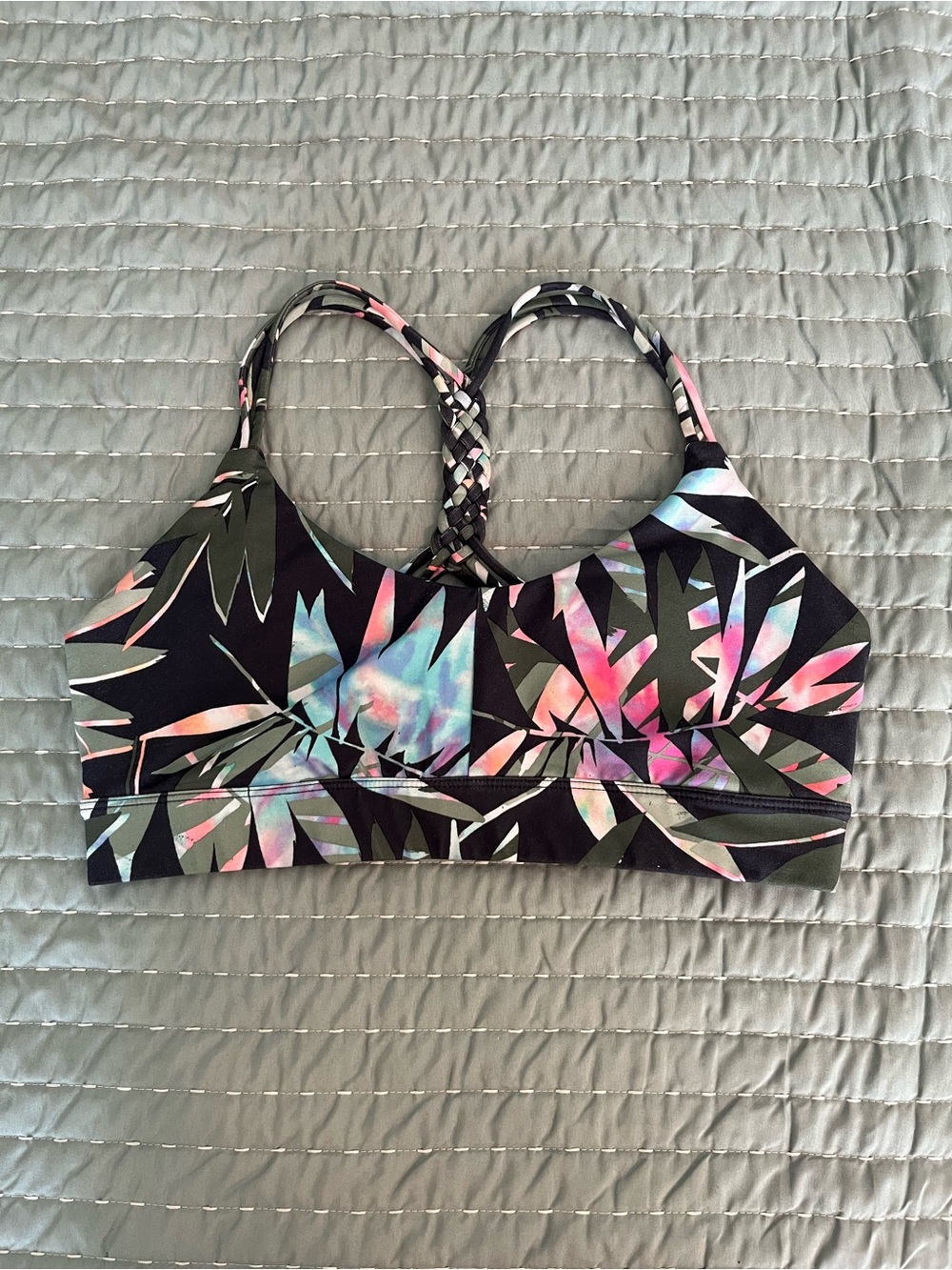 Joylab Tropical Print Sports Bra